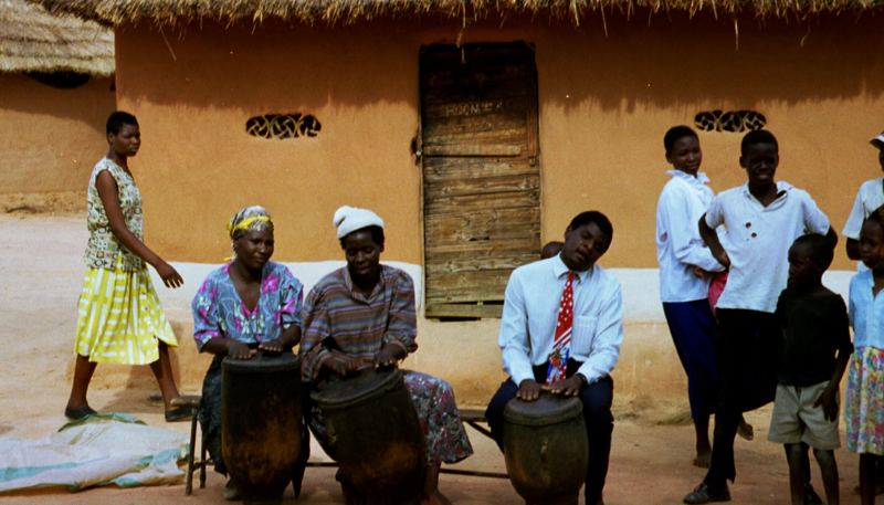 Zimbabwean drummers playing ngoma
